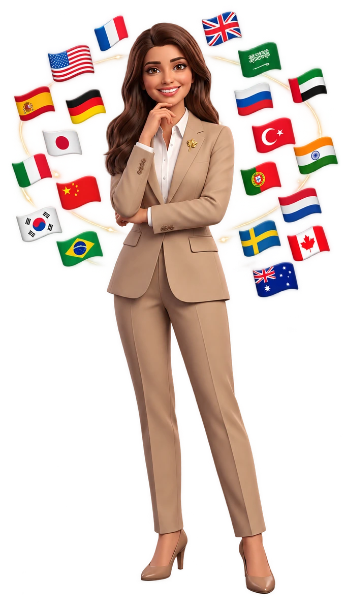 IRIS communicating in multiple languages