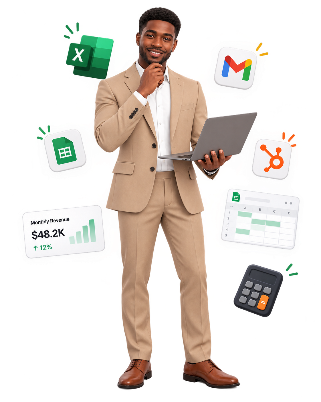 OPS works with spreadsheets and connected reporting tools